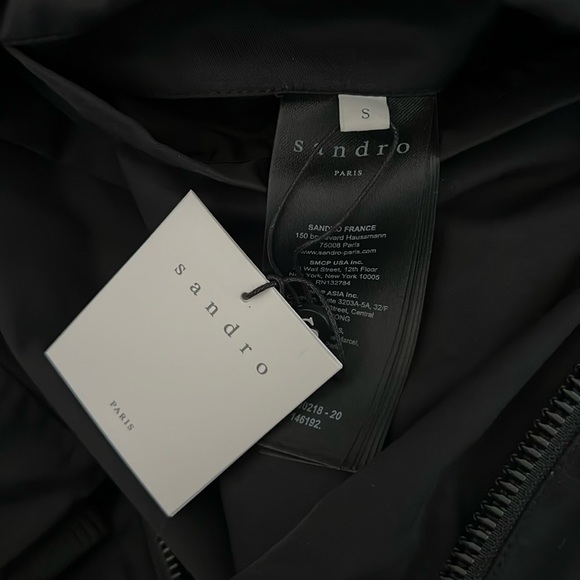 sandro paris Men’s Parka with Hood - Picture 10 of 11